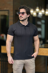 Polo Tricot Ankor Preto