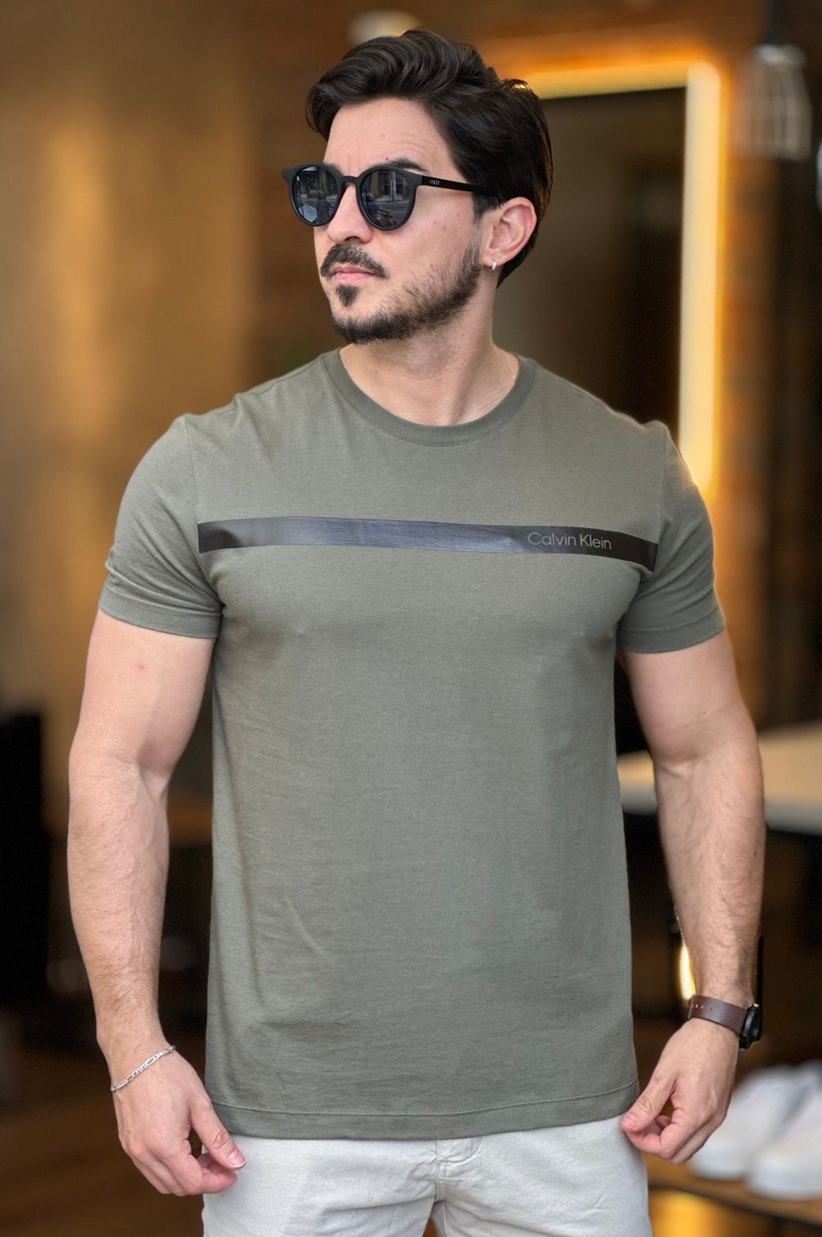 Camiseta Verde CK