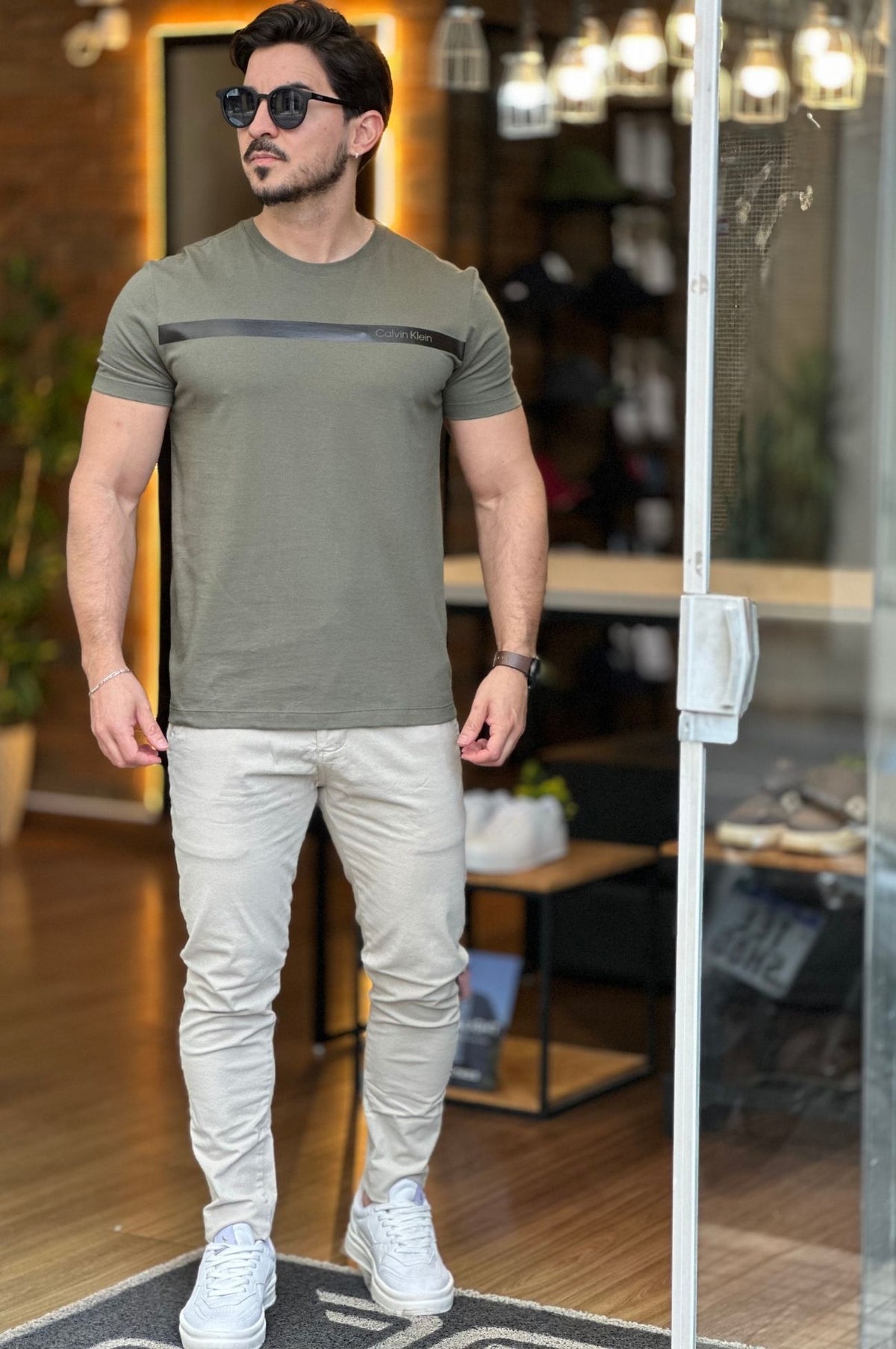 Camiseta Verde CK