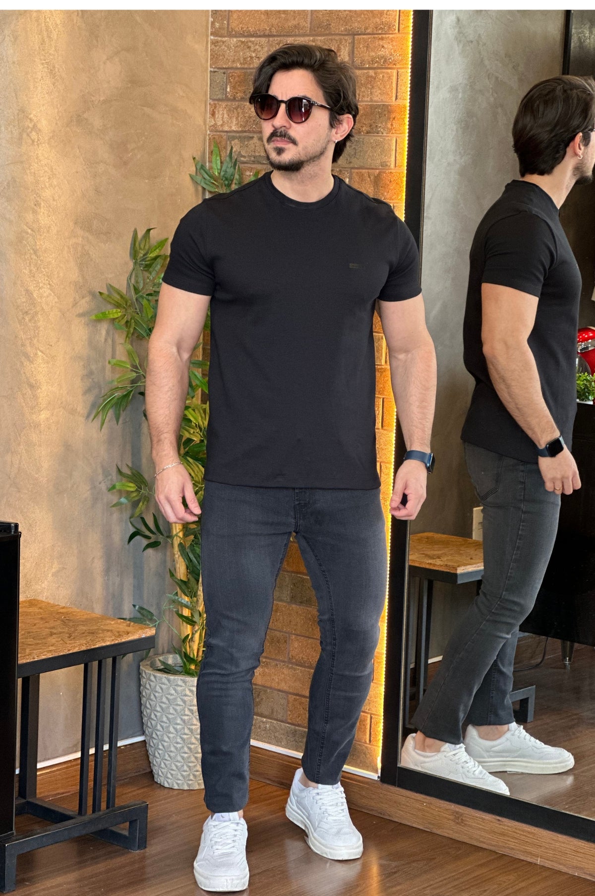 Camiseta Logo no Peito Calvin Klein