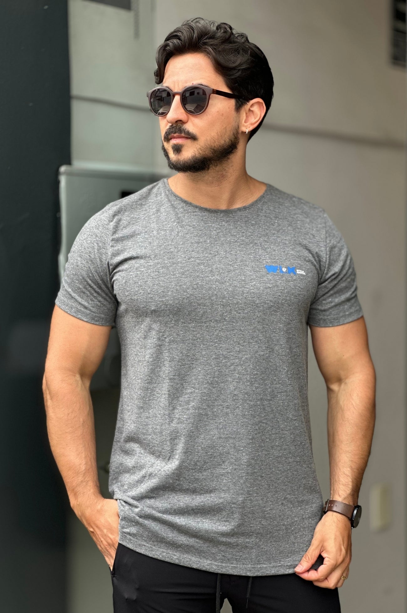 Camiseta Cinza Wolke