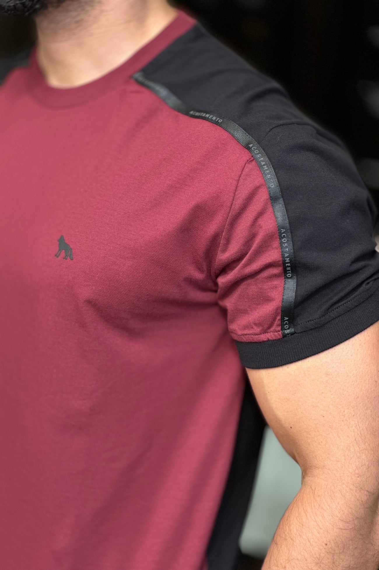 Camiseta Vinho Acostamento