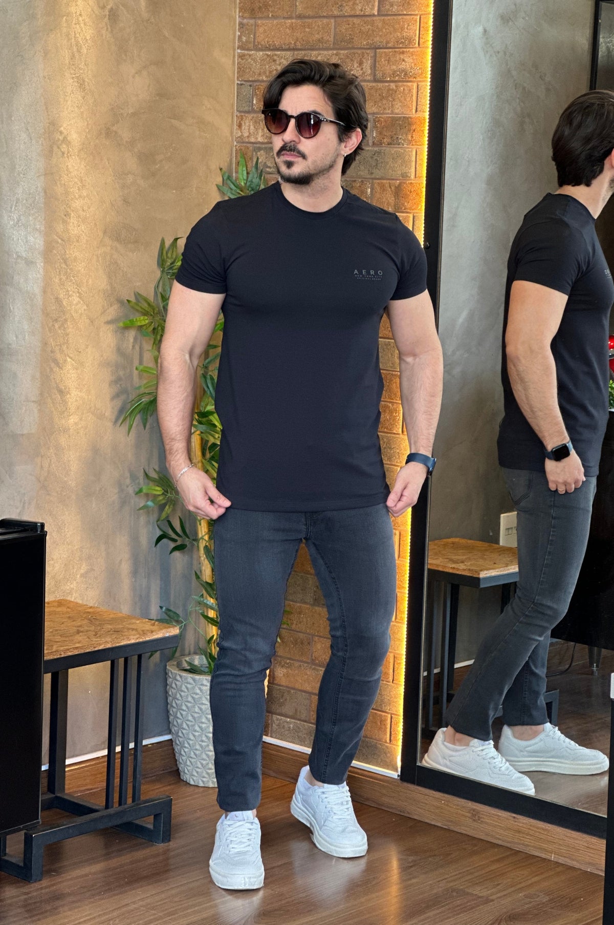 Camiseta Logo no Peito Aeropostale