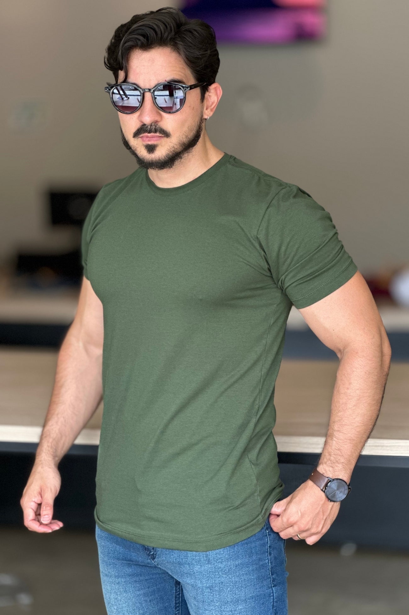 Camiseta Algodão Egípcio Ankor