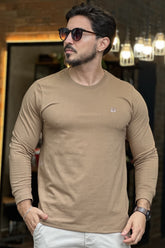 Meia Estação com Elastano Marrom DLZ