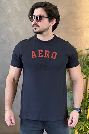 Camiseta Logo Bordada Aeropostale