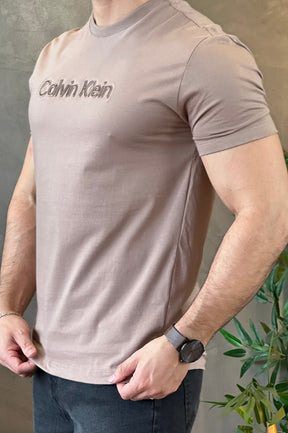 Camiseta Bege Calvin Klein