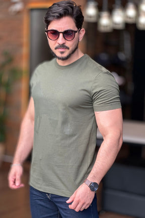 Camiseta Verde Lobo Acostamento