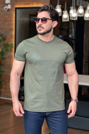Camiseta Verde Lobo Acostamento