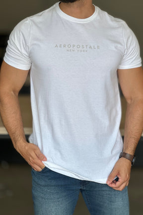Camiseta Branca Aeropostale