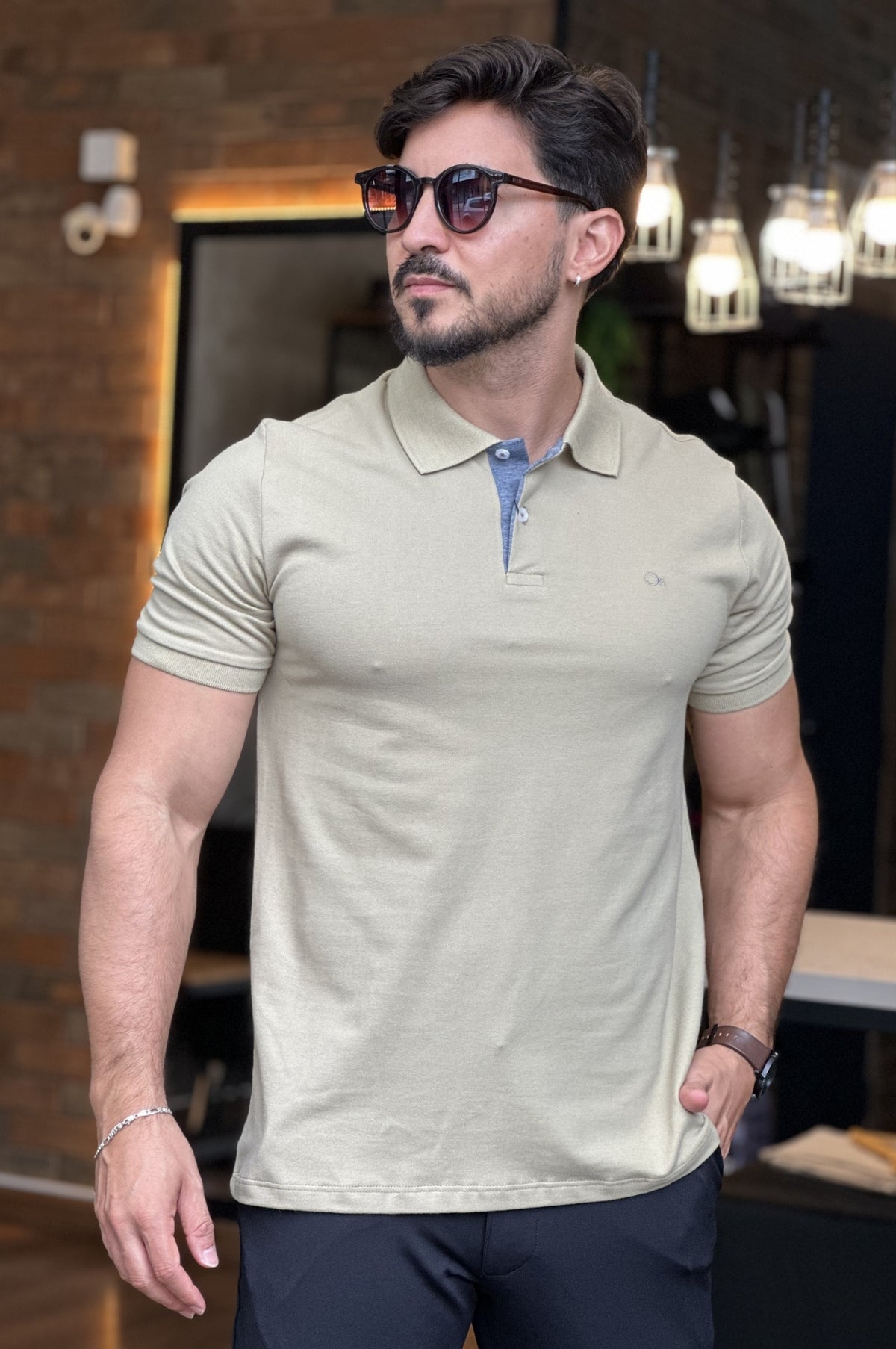 Polo com Elastano Ogochi