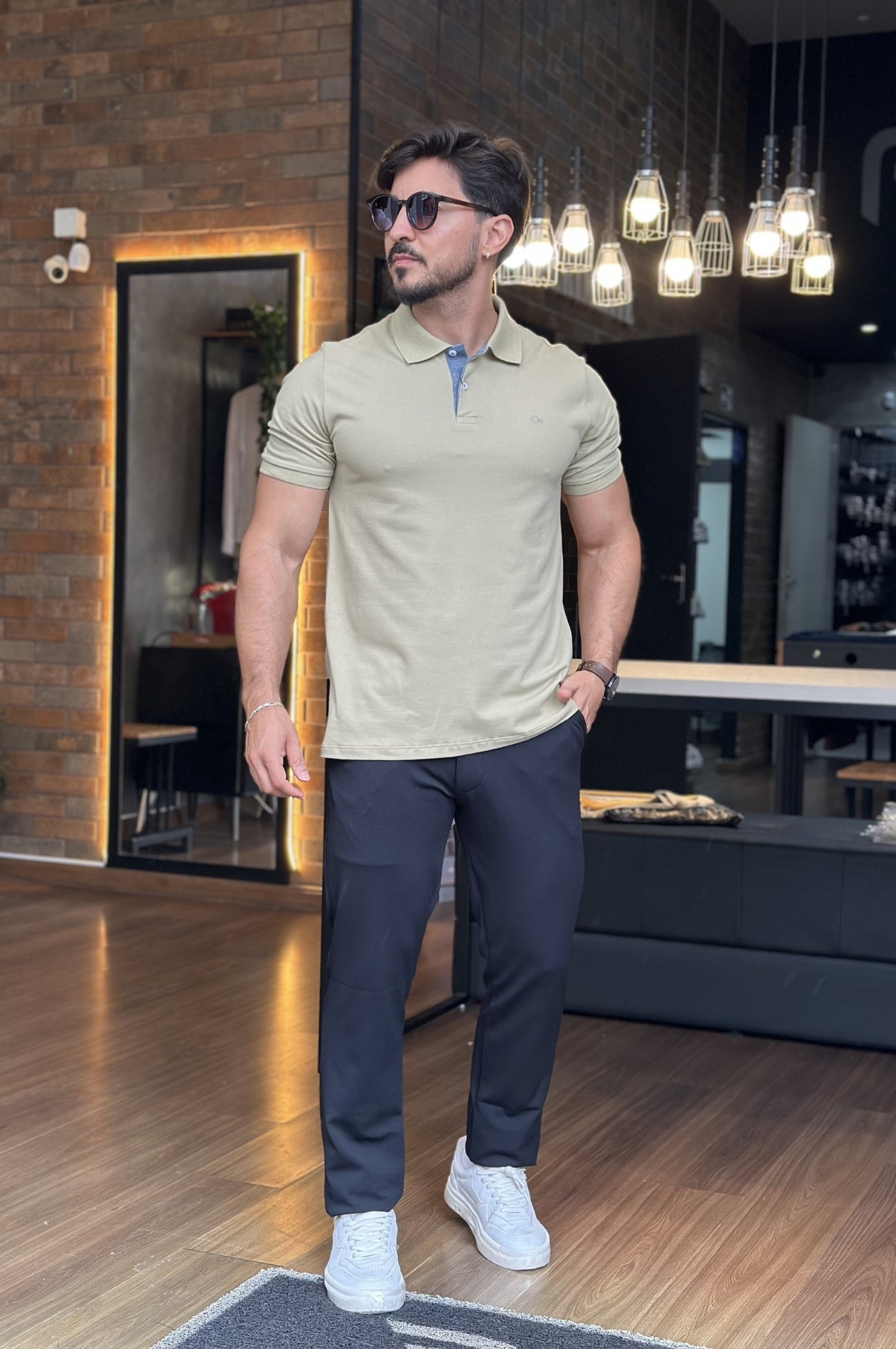 Polo com Elastano Ogochi