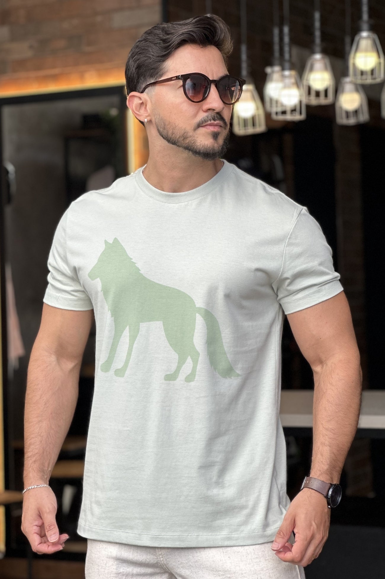 Camiseta Lobo Verde Acostamento