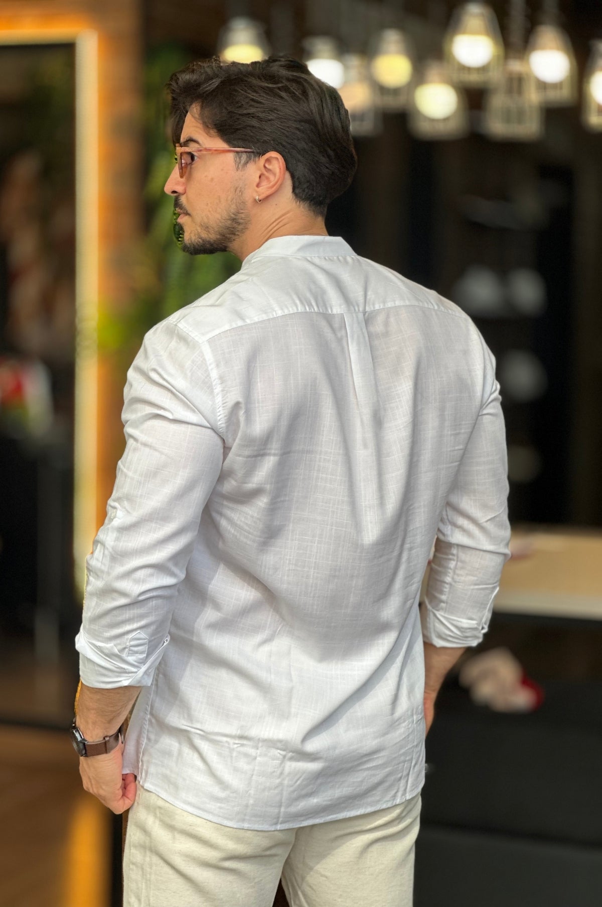 Bata Linho Branca DLZ