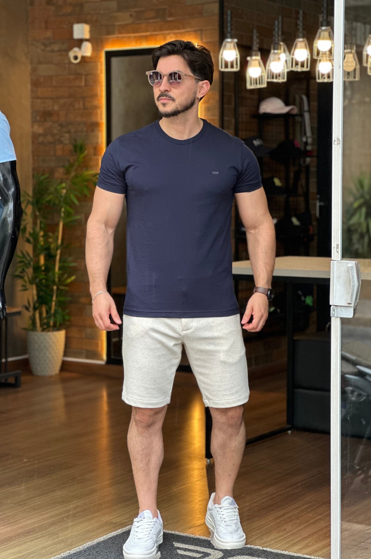 Camiseta Básica Bordada King&Joe