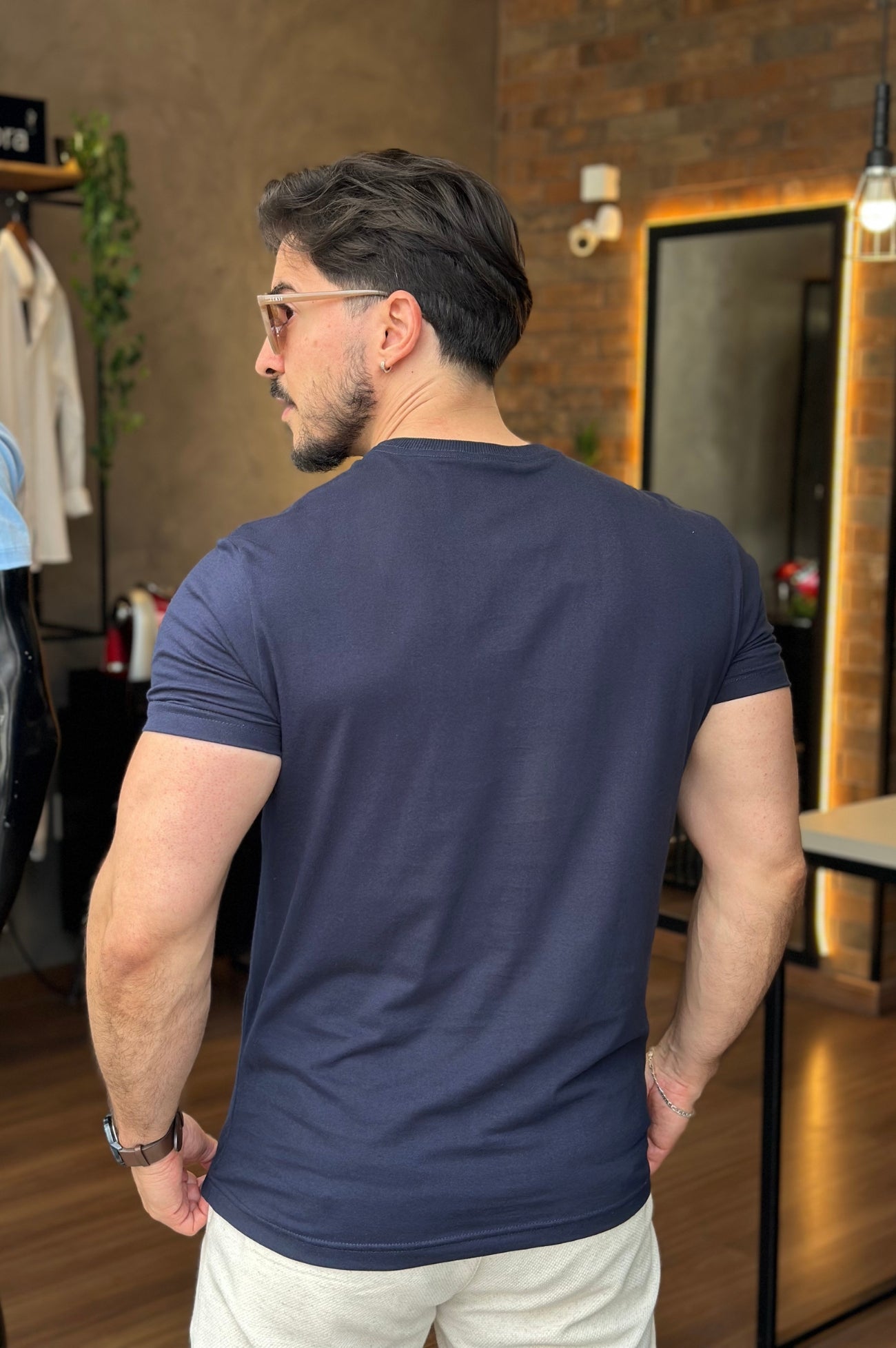 Camiseta Básica Bordada King&Joe