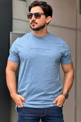 Camiseta Azul Aeropostale