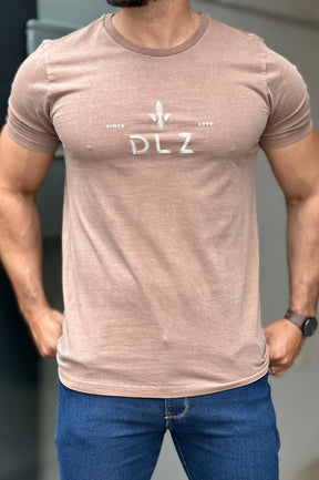 Camiseta Marrom Estonado DLZ