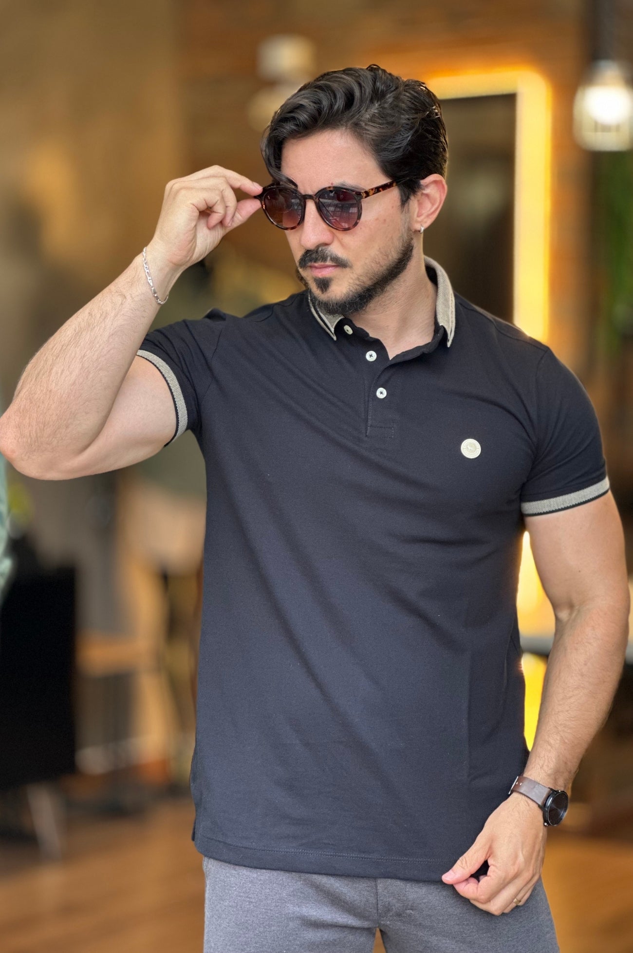 Polo Preta Acostamento