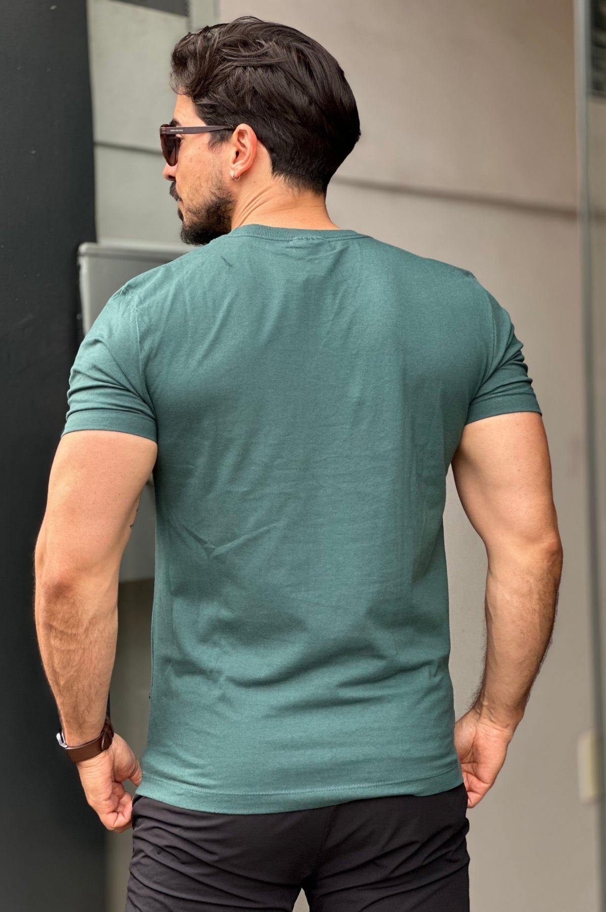 Camiseta Minimalista Verde New Era