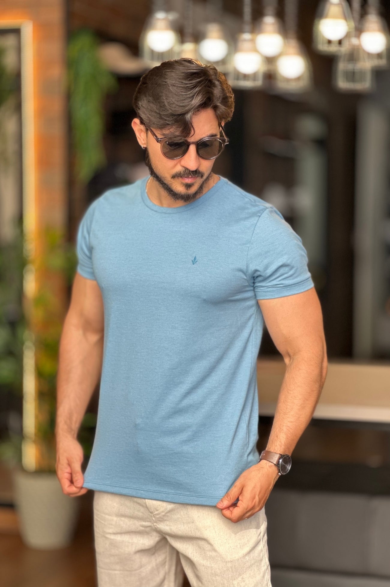 Camiseta Básica Algodão DLZ