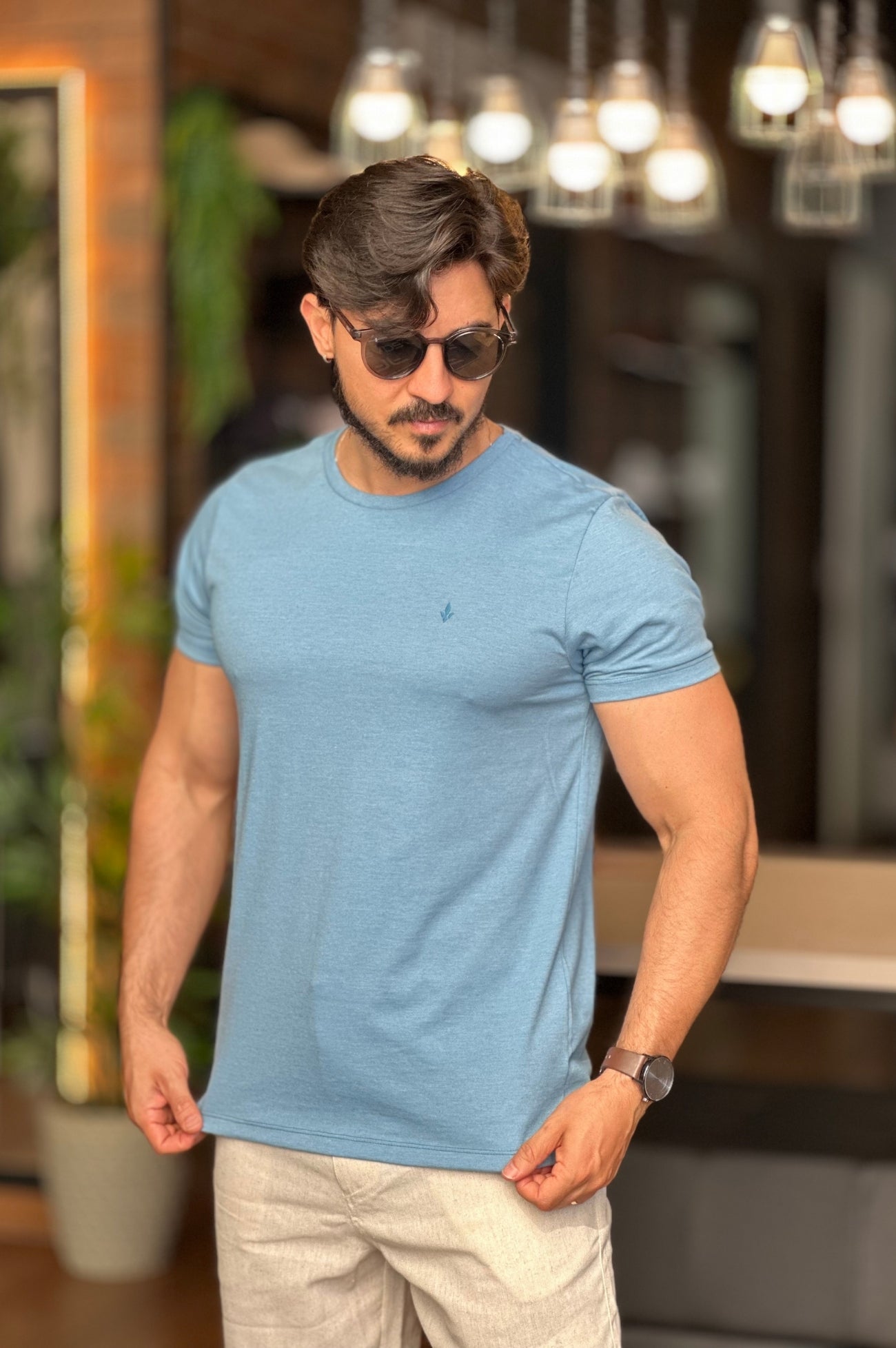 Camiseta Básica Algodão DLZ