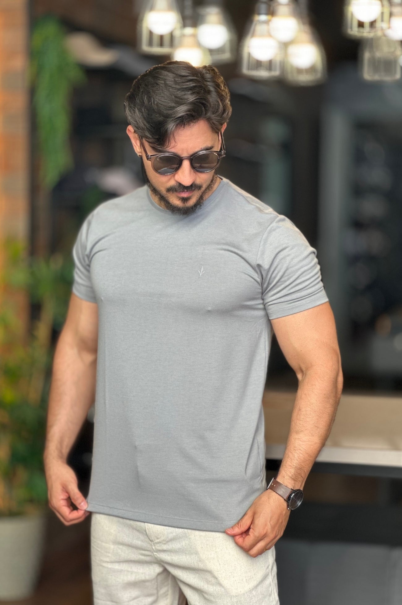 Camiseta Básica Algodão DLZ