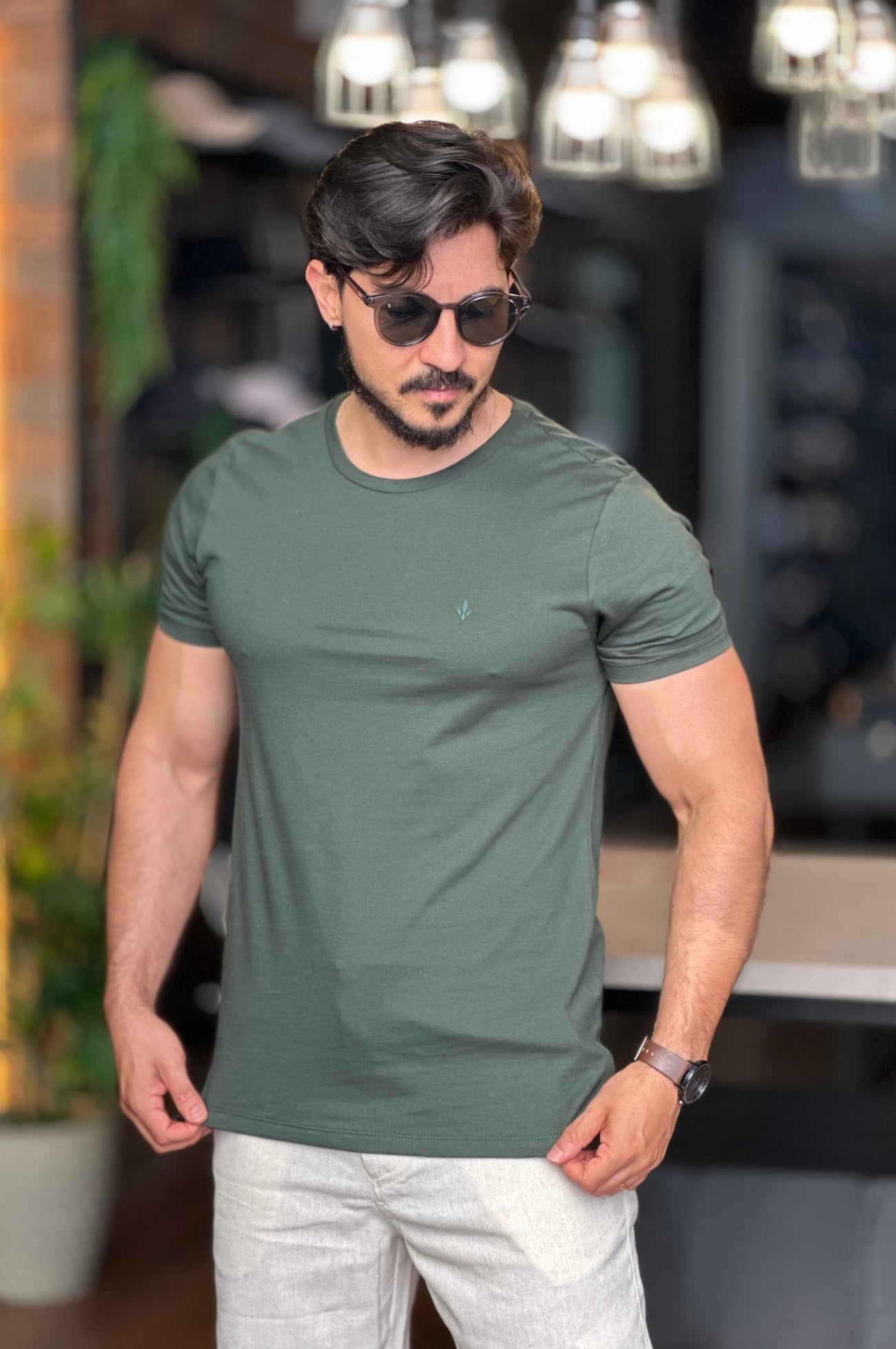 Camiseta Básica Algodão DLZ