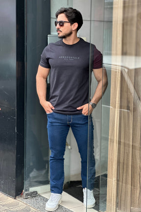 Camiseta Preta Aeropostale
