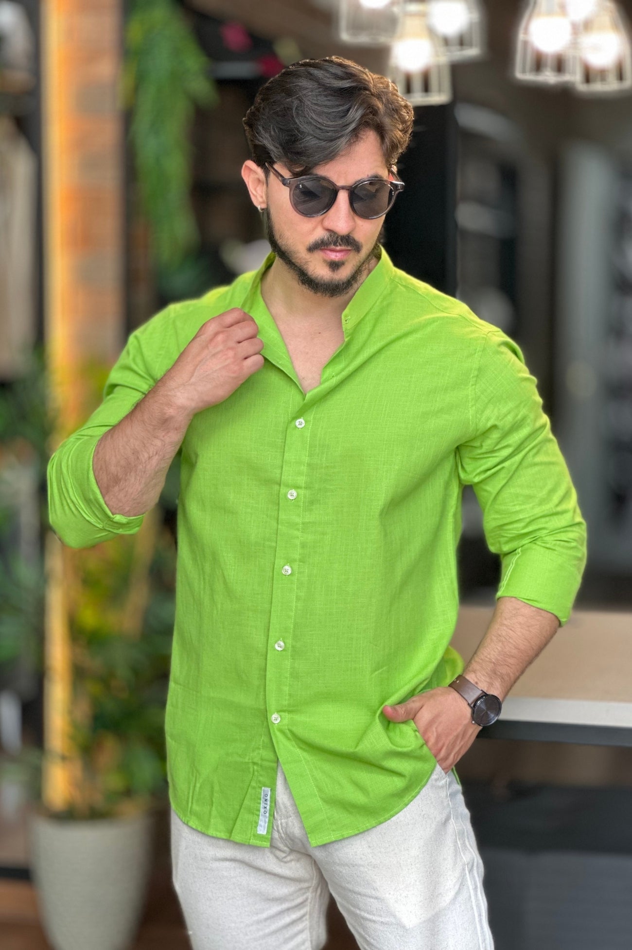 Camisa Gola Padre Oxing