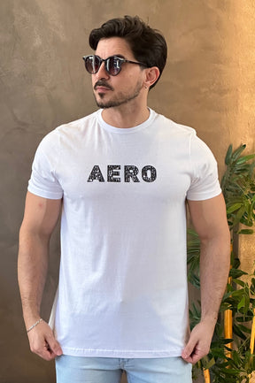 Camiseta Branca Aeropostale