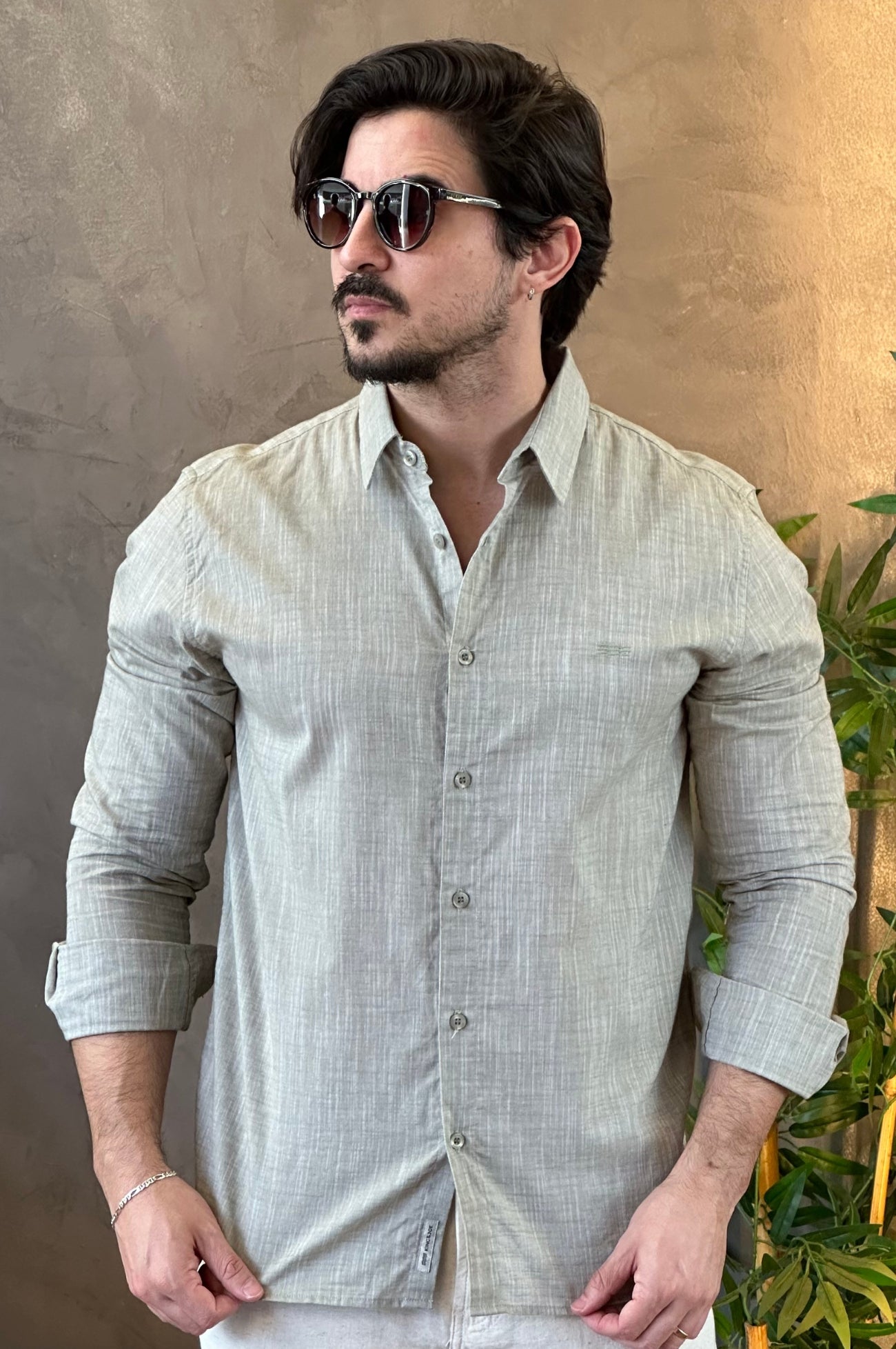 Camisa Linho King&Joe Verde