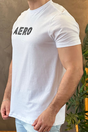 Camiseta Branca Aeropostale