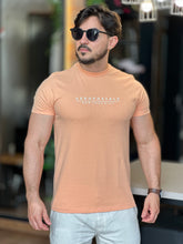 Camiseta laranja Aeropostale
