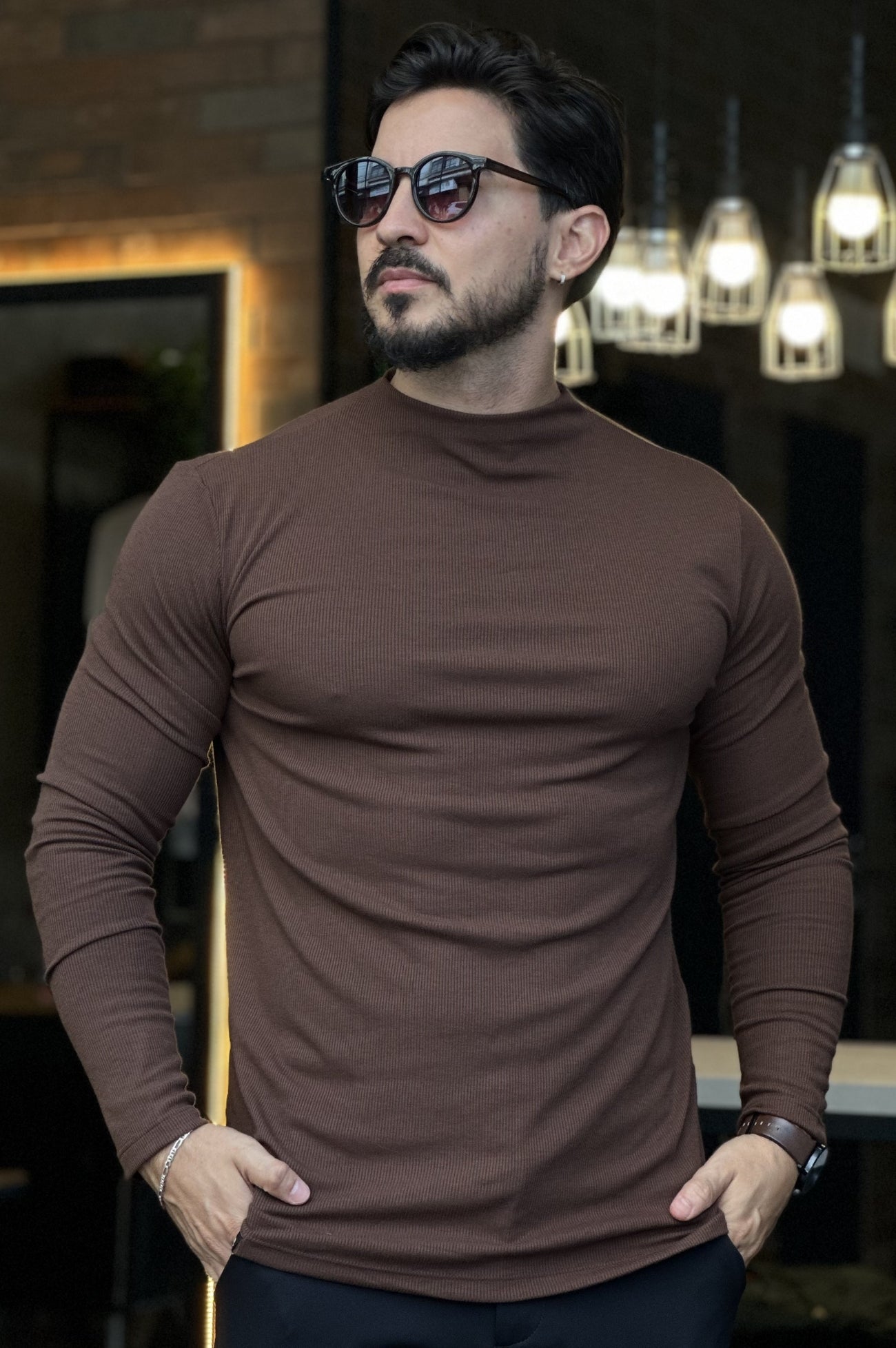 Gola Média Manga Longa M Artt