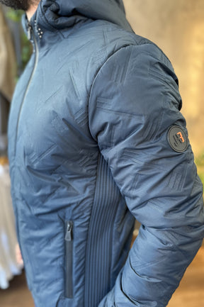 Jaqueta Puffer Azul JAB