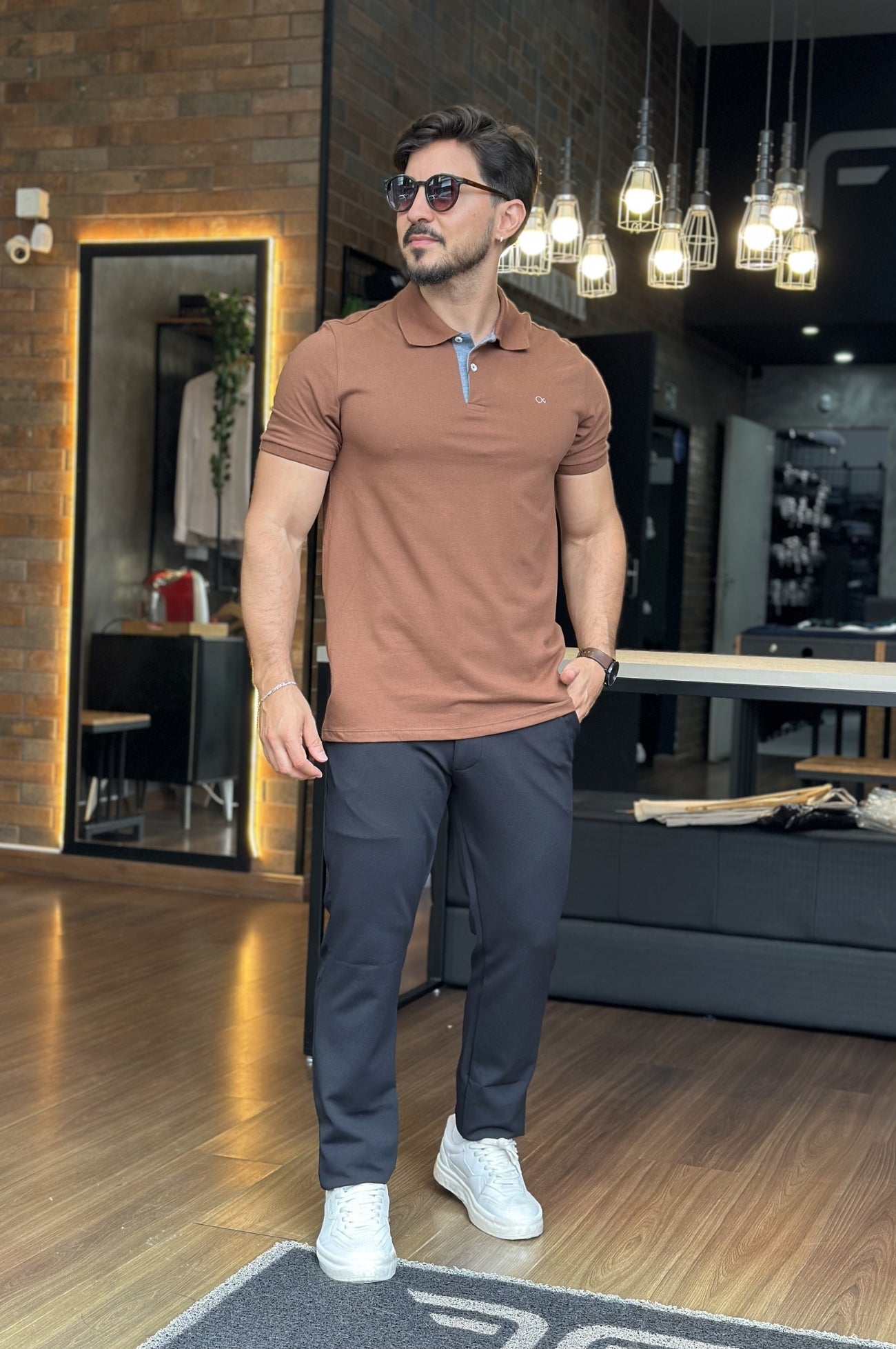 Polo com Elastano Ogochi