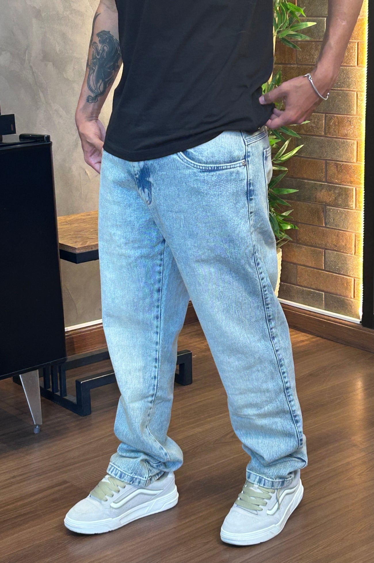 Calça Azul Claro Street