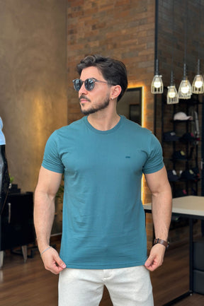 Camiseta Básica Bordada King&Joe