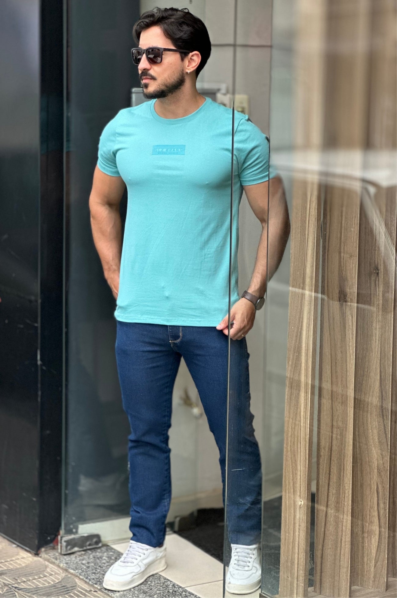 Camiseta Azul DLZ