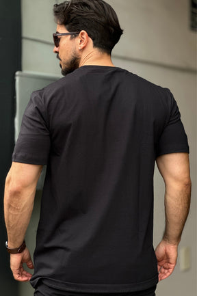 Camiseta Preta Chicago Bulls New Era
