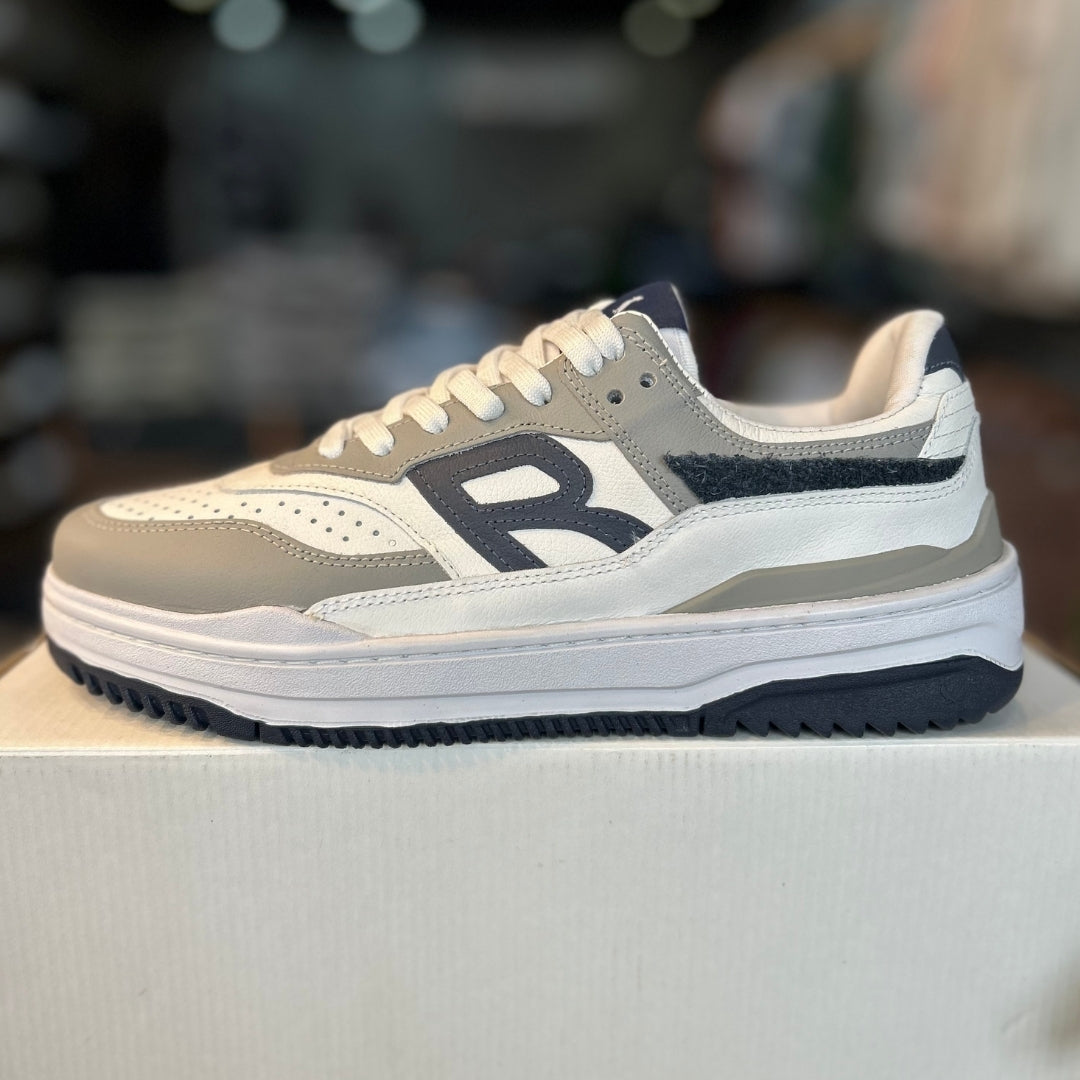 Tênis Branco e Azul Roox Reserva