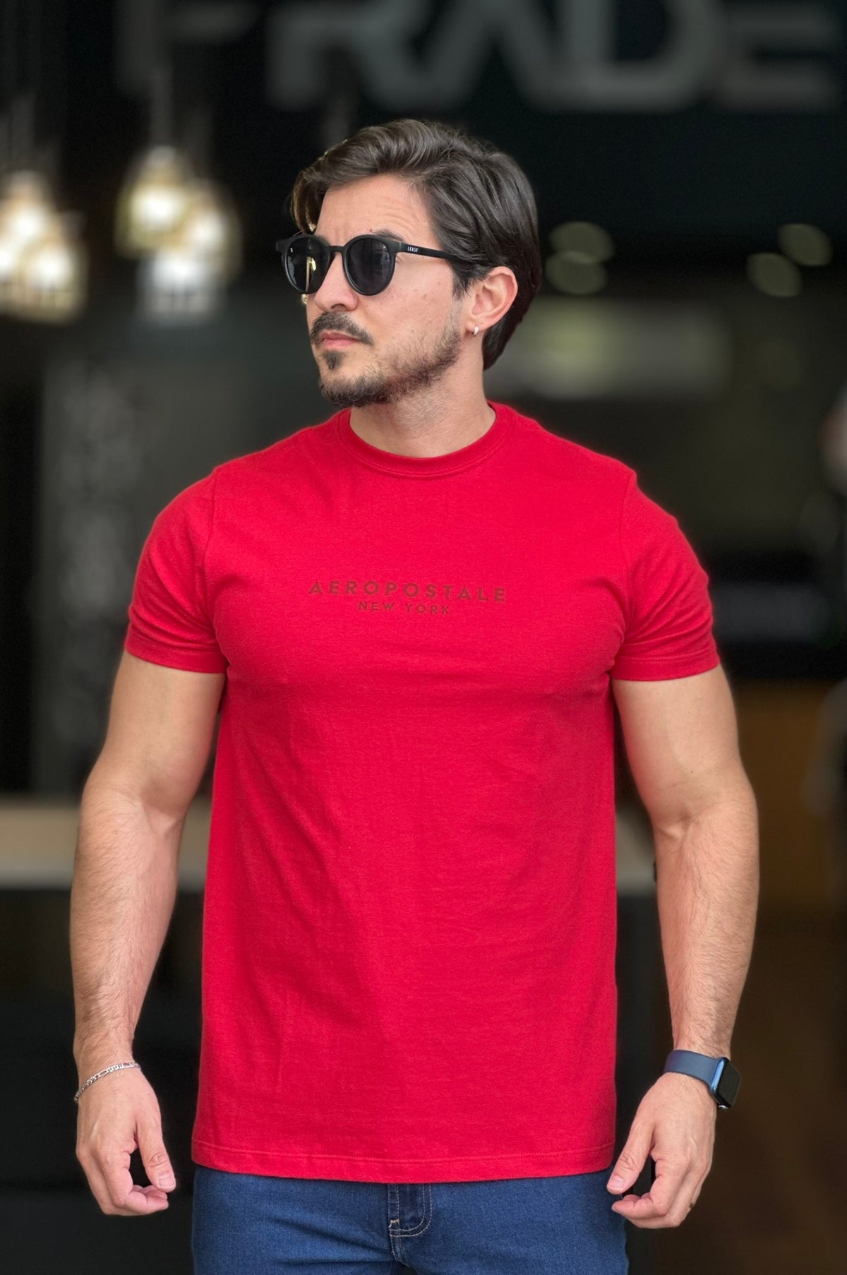 Camiseta Aeropostale Vermelha