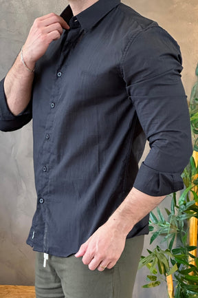 Camisa Flame Preta King&Joe
