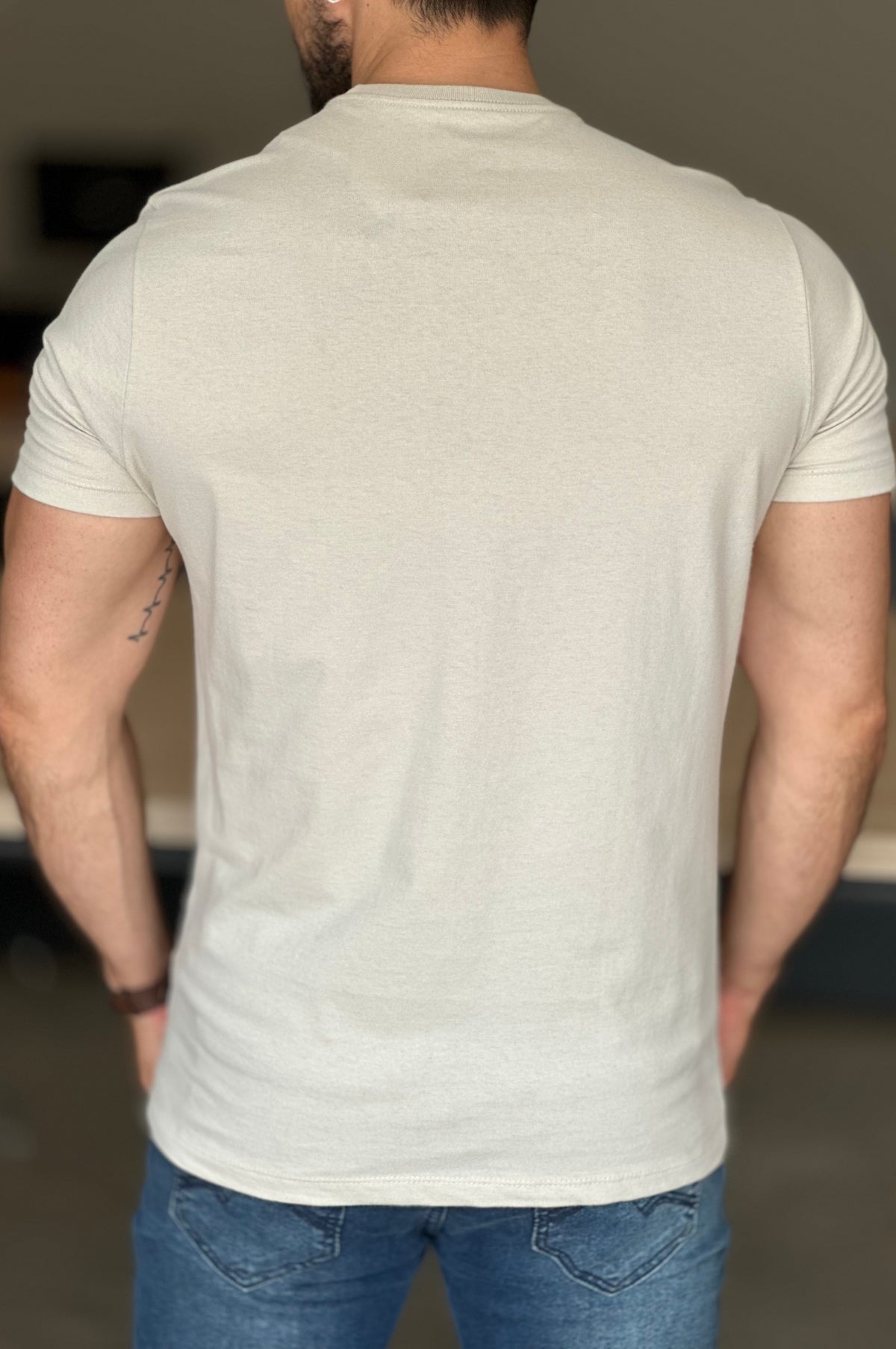 Camiseta Bege Aeropostale