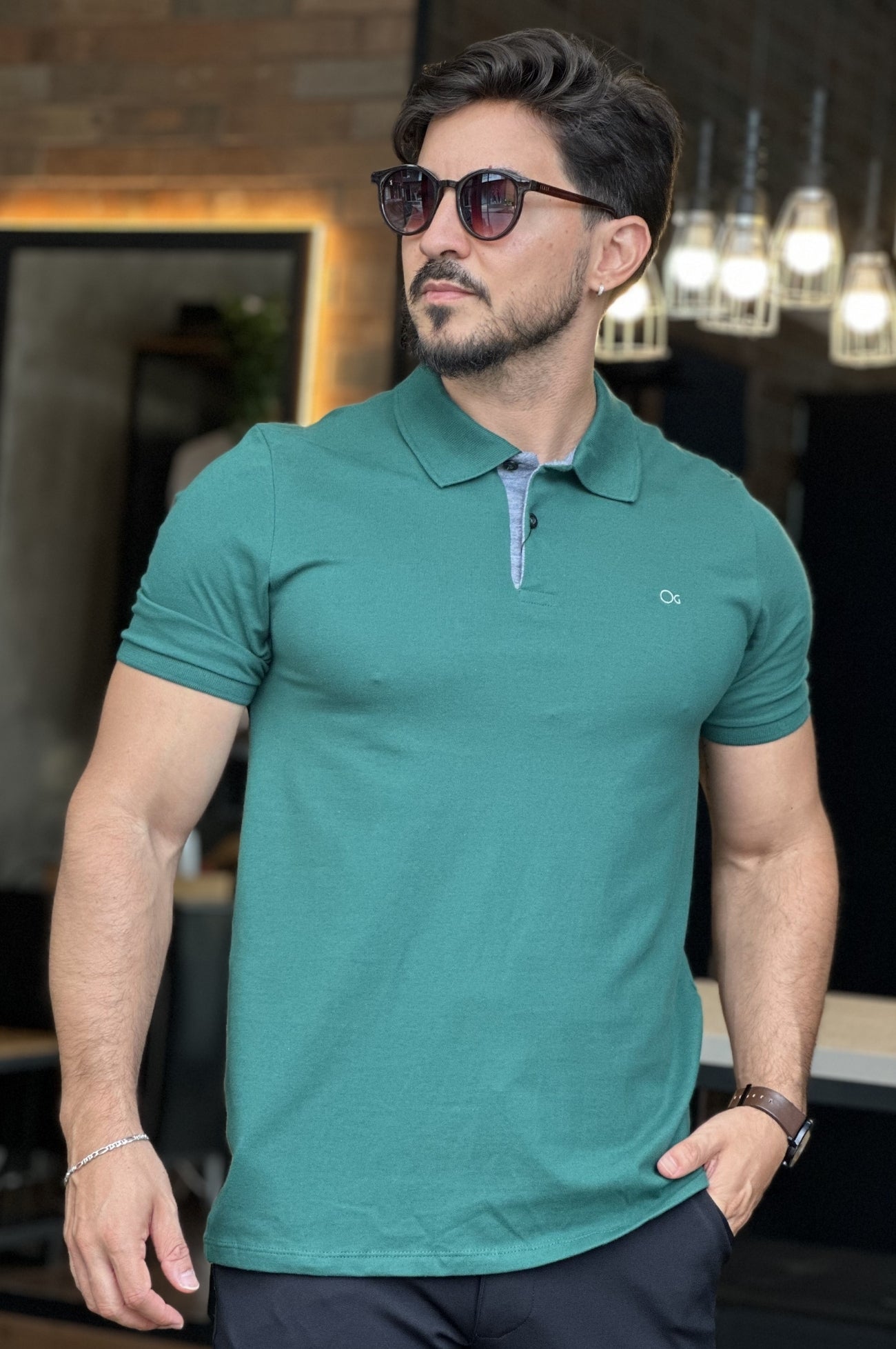 Polo com Elastano Ogochi