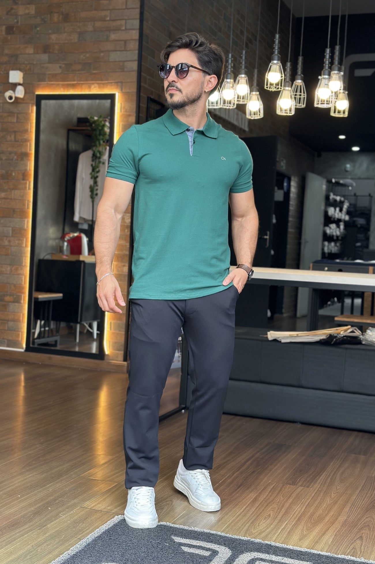 Polo com Elastano Ogochi