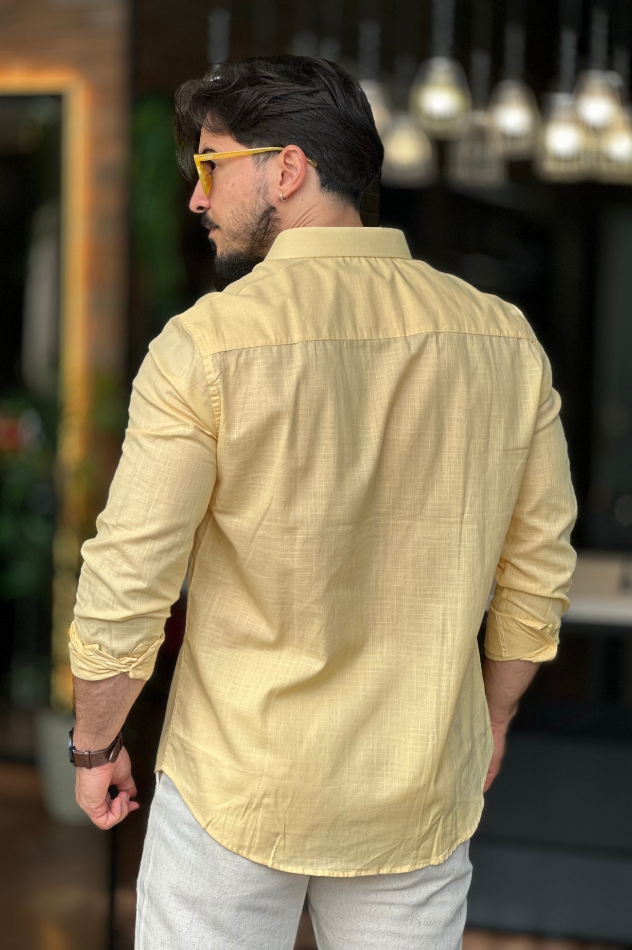 Camisa Flame Amarela MPollo
