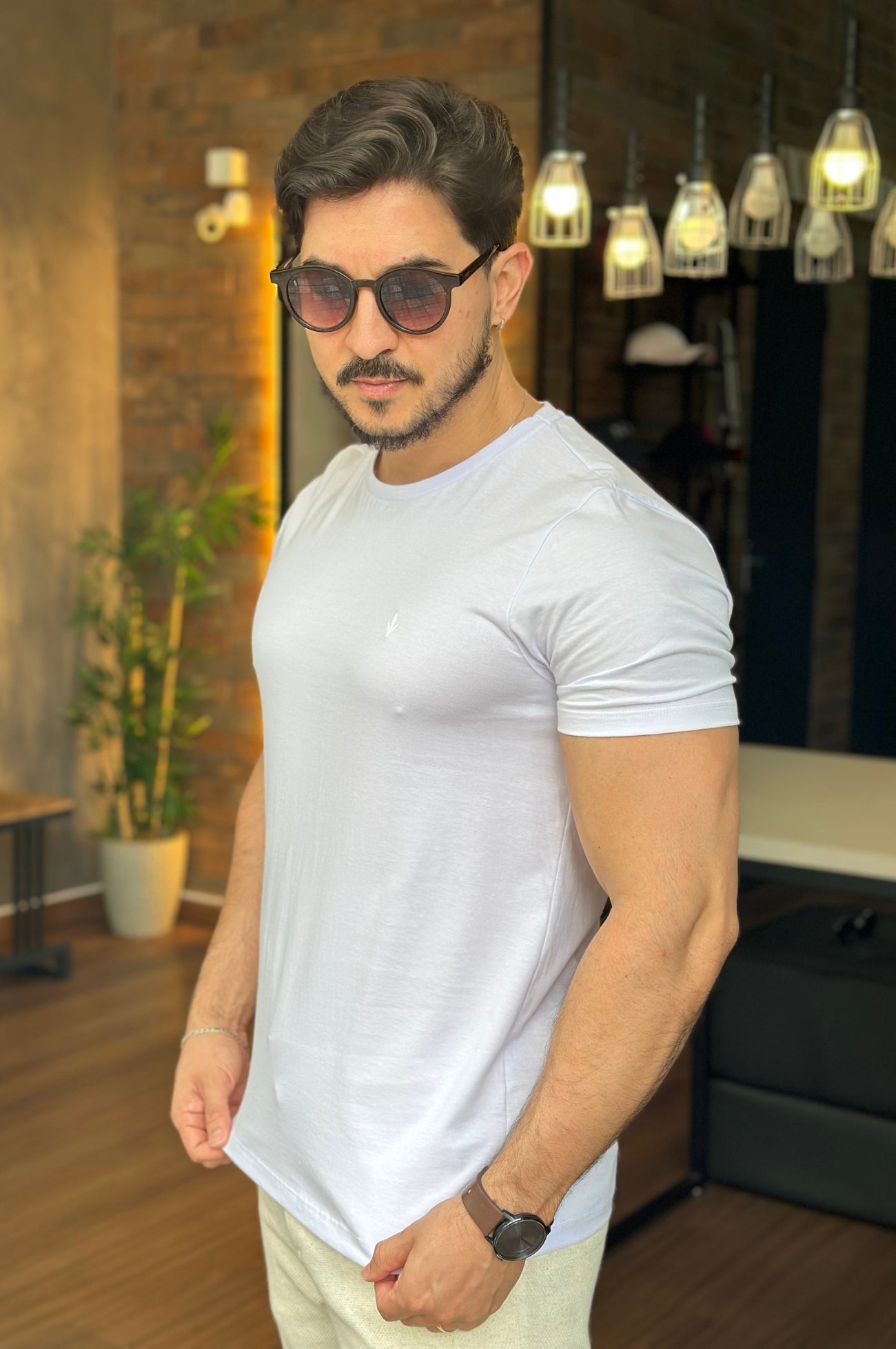 Camiseta Básica Algodão DLZ