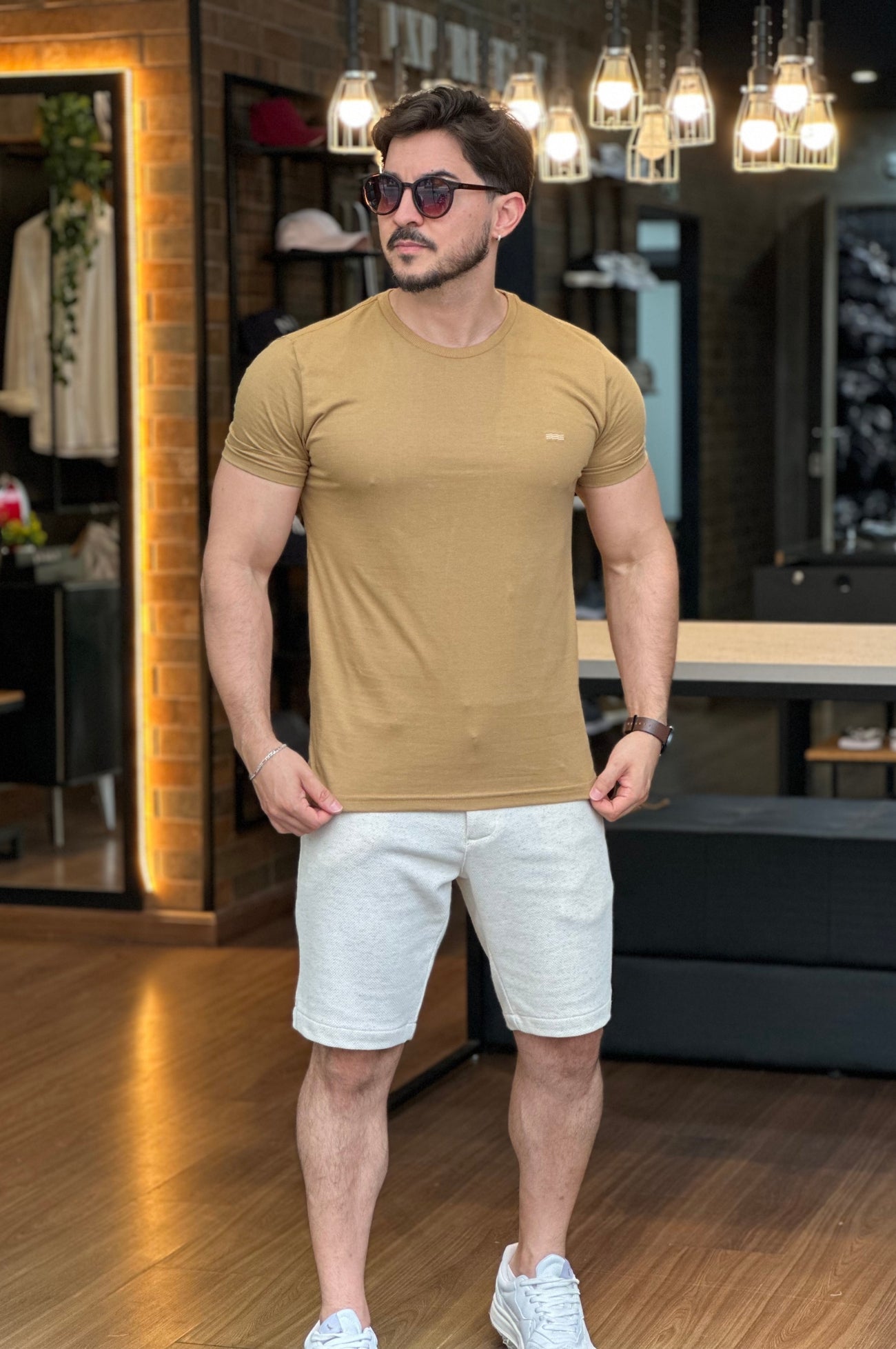 Camiseta Básica Bordada King&Joe